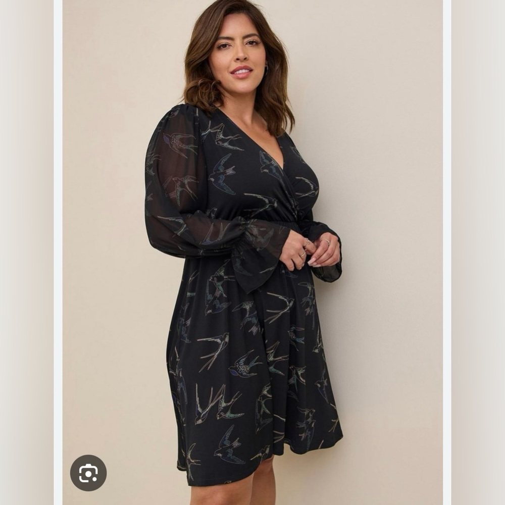 Torrid Studio Knit Babydoll Dress